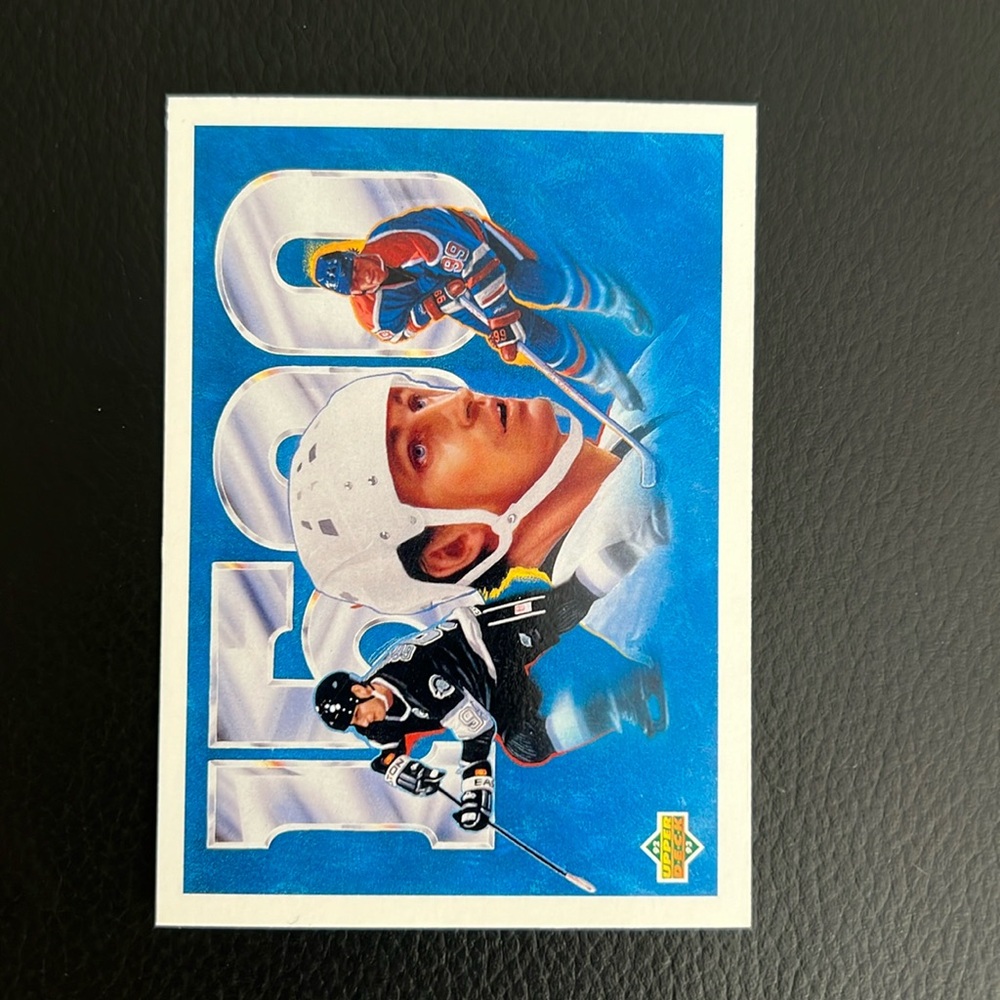 #2 Wayne Gretzky upper deck 92/93 1500 assists mark